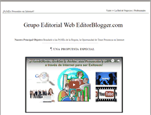 Tablet Screenshot of editorblogger.com